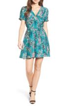 Women's Cupcakes And Cashmere Dezzi Fit & Flare Dress - Green