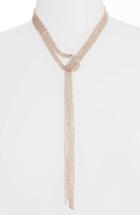 Women's Cristabelle Ring Post Multistrand Lariat Necklace