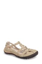 Women's Jambu Spain Studded Strappy Sneaker M - Beige