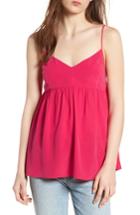 Women's 7 For All Mankind Silk Babydoll Camisole - Pink