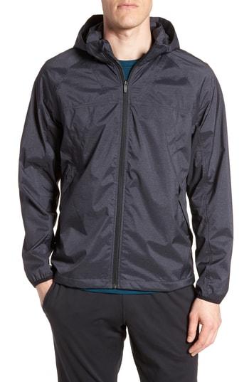 Men's Zella Xieite Hooded Jacket - Black