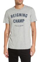 Men's Reigning Champ 'gym Logo' Graphic T-shirt - Grey