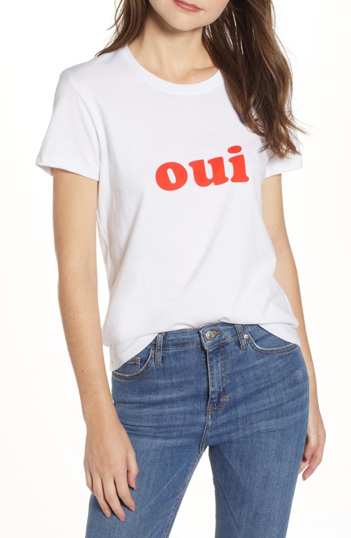 Women's Prince Peter Oui Tee - White