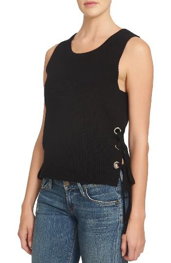 Women's 1.state Sweater Tank - Black