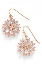 Women's Nina 'floral' Crystal Drop Earrings