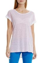 Women's Two By Vince Camuto Stripe Linen Tee