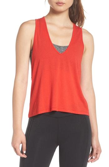 Women's Free People Movement Wilder Tank - Red