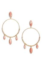 Women's Gorjana Palisades Drop Hoop Earrings