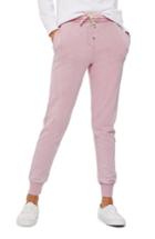 Women's Topshop Sand Wash Jogger Pants Us (fits Like 0) X - Pink