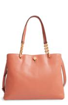 Tory Burch Lily Leather Top Handle Satchel -