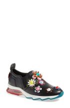 Women's Fendi 'ffast' Embellished Slip-on Sneaker