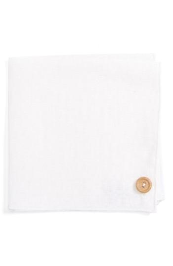 Men's Armstrong & Wilson Stain Glass Linen Pocket Square