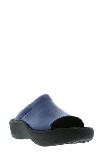 Women's Wolky Nassau Slide Sandal -7.5us / 38eu - Blue