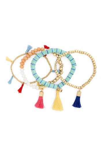 Women's Baublebar Riley Set Of 4 Bracelets