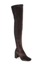 Women's Jeffrey Campbell 'cienega' Over The Knee Boot .5 M - Grey