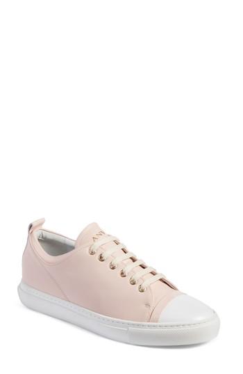 Women's Lanvin Low Top Sneaker .5us / 35eu - Pink