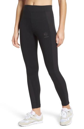 Women's Reebok Dynamic Classic Leggings - Black