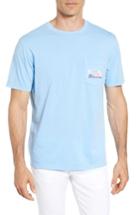 Men's Vineyard Vines Tie Guys Plate Regular Fit Crewneck T-shirt - Blue