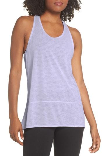 Women's Zella Reshape Recycled Racerback Tunic, Size - Purple