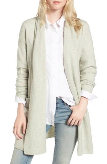 Women's Hinge Shawl Collar Cardigan - Ivory