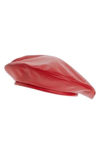 Women's Gucci Leather Beret -