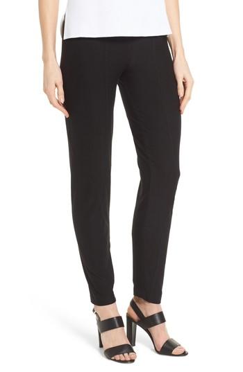Women's Ming Wang Jersey Leggings - Black