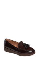 Women's Fitflop Petrina Genuine Calf Hair Loafer .5 M - Purple