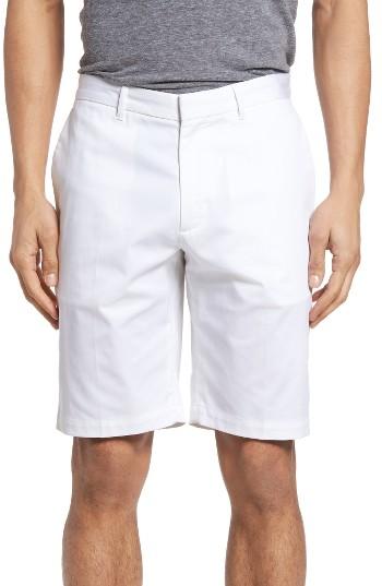 Men's Theory Beck Twill Shorts - White