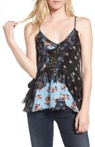 Women's Parker Ara Mix Print Silk Camisole