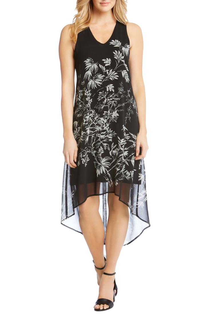 Women's Karen Kane Sketched Floral Dress