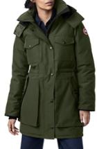 Women's Canada Goose Gabriola Water Resistant Arctic Tech 625 Fill Power Down Parka (0) - Green