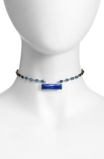 Women's Nakamol Design Stone Pendant Choker