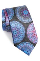 Men's Ermenegildo Zegna Quindici Medallion Silk Tie, Size - Purple