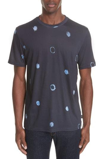 Men's Ps Paul Smith Dots Print T-shirt - Blue
