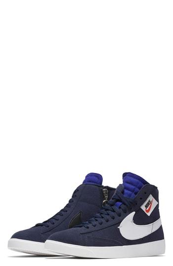 Women's Nike Blazer Mid Rebel Sneaker M - Blue