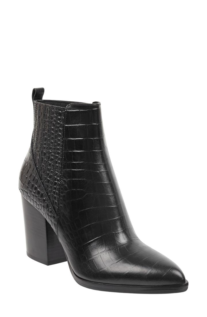 Women's Marc Fisher D Alva Bootie, Size 6.5 M - Black