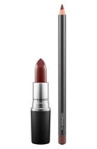 Mac Antique Velvet & Chestnut Lipstick & Lip Pencil Duo -