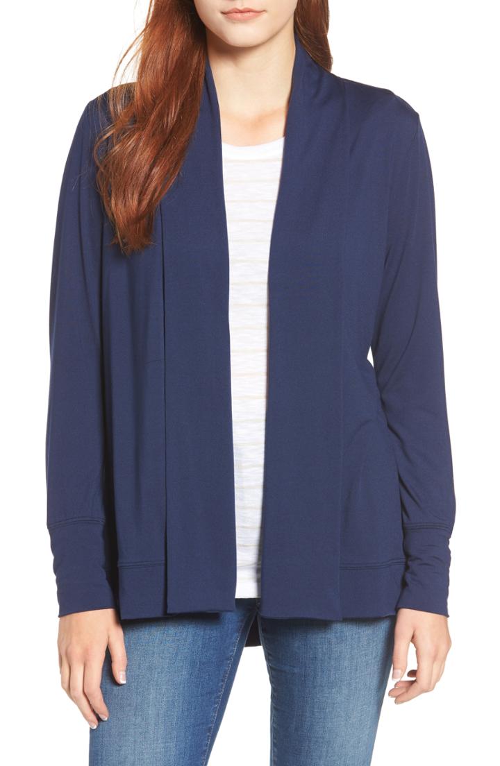 Women's Bobeau Butter Cardigan - Blue