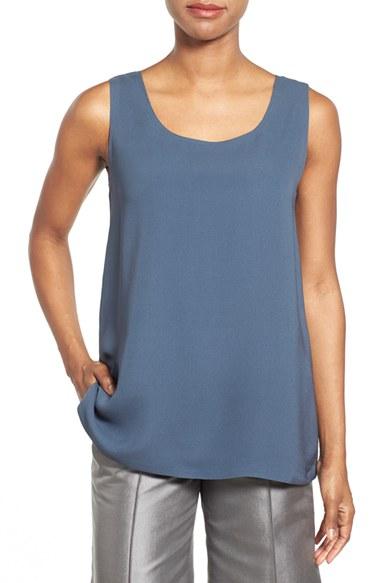 Women's Lafayette 148 New York 'davis' Silk Tank