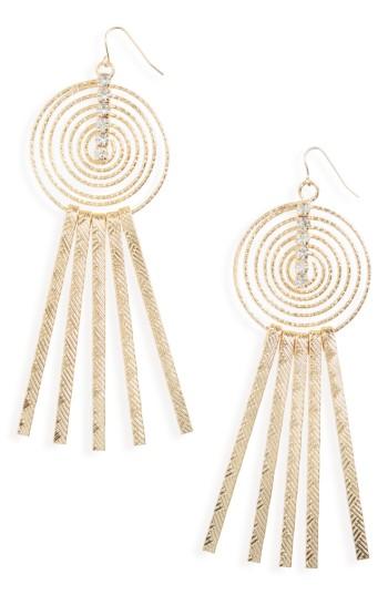 Women's Natasha Swirly Sticks Drop Earrings