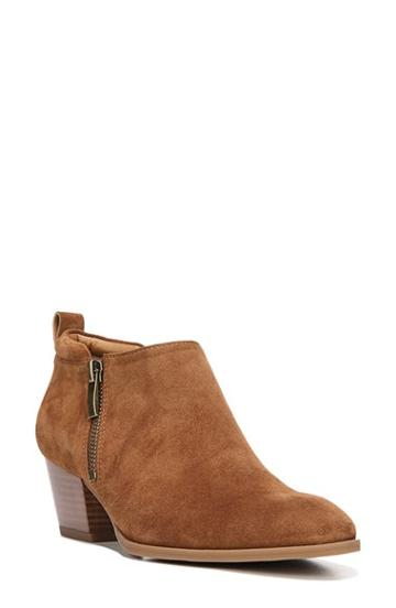 Women's Sarto By Franco Sarto 'granite' Block Heel Bootie M - Brown
