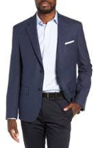 Men's Nordstrom Men's Shop Trim Fit Crosshatched Wool Sport Coat