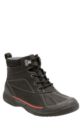 Men's Clarks 'allyn Top' Snow Boot M - Black