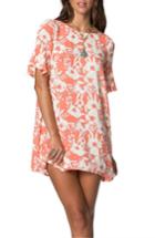 Women's O'neill X Natalie Off Duty Isabella Dress - Coral