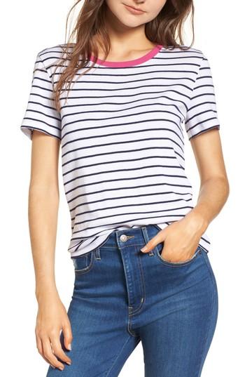 Women's Bp. Cotton Blend Tee, Size - Pink