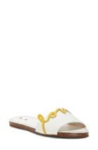 Women's Ed Ellen Degeneres Sharlin Slide Sandal M - White