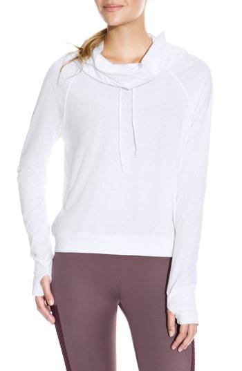 Women's Maaji Inspirit Hooded Tee - White