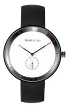 Men's Domeni 'signature' Leather Strap Watch, 40mm