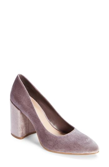 Women's Leith Nik Block Heel Pump M - Beige