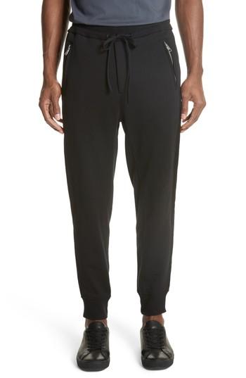 Men's 3.1 Phillip Lim Tapered Sweatpants - Black